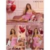 EKOUAER Pajama Sets for Women Lingerie Sleepwear Soft Pjs 2 Piece Cami Shorts Set U Neck Adjustable Strap Nightwear(Coral Pink)