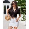 Ekouaer Pajamas for Women Set Button Up Sleepwear 2 Piece Pjs Lounge Set Short Sleeve Nightwear(Love)