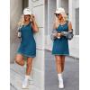 Ekouaer Sexy Tank Nightgowns for Women Side Slit Lingerie Dress Sleevesless Night Gowns S-XXL(Blue Green)