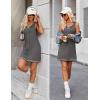 Ekouaer Sexy Tank Nightgowns for Women Side Slit Lingerie Dress Sleevesless Night Gowns S-XXL(Drey)