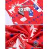 Ekouaer Christmas Onesie for Couples Zipper Hooded Adult Matching Onesie Pajamas with Pockets(Elk Snowflake)