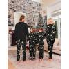 Ekouaer Family Christmas Pajamas Matching Sets Womens Mens Pjs Long Sleeve Sleepwear Holiday Lounge Sets(Champagne Elk)