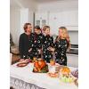 Ekouaer Family Christmas Pajamas Matching Sets Womens Mens Pjs Long Sleeve Sleepwear Holiday Lounge Sets(Champagne Elk)