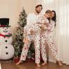 Ekouaer Family Christmas Pajamas Matching Sets Womens Mens Pjs Long Sleeve Sleepwear Holiday Lounge Sets(Christmas Elements)