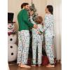 Ekouaer Family Christmas Pajamas Matching Sets Womens Mens Pjs Long Sleeve Sleepwear Holiday Lounge Sets(White Christmas Tree)