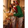 Ekouaer Family Christmas Pajamas Matching Sets Womens Mens Pjs Long Sleeve Sleepwear Holiday Lounge Sets(White Christmas Tree)