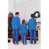 Ekouaer Matching Family Sets Christmas Pajamas Set Xmas PJS Sleepwear Soft Christmas Matching Jammies(Christmas Bulbs-colorful)