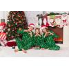 Ekouaer Matching Family Sets Christmas Pajamas Set Xmas PJS Sleepwear Soft Christmas Matching Jammies(Christmas Elk – Green)