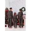 Ekouaer Matching Family Sets Christmas Pajamas Set Xmas PJS Sleepwear Soft Christmas Matching Jammies(Christmas Hat – Black)
