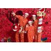 Ekouaer Matching Family Sets Christmas Pajamas Set Xmas PJS Sleepwear Soft Christmas Matching Jammies(Christmas Tree – Red)