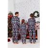 Ekouaer Matching Family Sets Christmas Pajamas Set Xmas PJS Sleepwear Soft Christmas Matching Jammies(Christmas-navy)