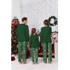 Ekouaer Matching Family Sets Christmas Pajamas Set Xmas PJS Sleepwear Soft Christmas Matching Jammies(Santa Claus – Green)