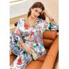 Ekouaer Silk Pajamas for Women Long Sleeve Satin Pajama Set Silky Pj Sets 2 Piece Button Down Loungewear Sleepwear(Different Jumper Cats)