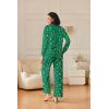 Ekouaer Womens Pajama Sets Fuzzy Fleece Long Sleeve Sleepwear Comfy Pjs 2 Piece Lounge Set Nightwear with Poeckts S-XXL(Christmas Hat Cane Candy)