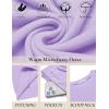 Ekouaer Womens Pajama Sets Fuzzy Fleece Long Sleeve Sleepwear Comfy Pjs 2 Piece Lounge Set Nightwear with Poeckts S-XXL(Lilac)