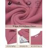 Ekouaer Womens Pajama Sets Fuzzy Fleece Long Sleeve Sleepwear Comfy Pjs 2 Piece Lounge Set Nightwear with Poeckts S-XXL(Pale Violet Red)