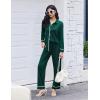 Ekouaer Womens Pajama Sets Long Sleeve Sleepwear Soft Button Down Pjs 2 Piece Loungewear witn Pants S-XXL(Green)