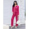 Ekouaer Womens Pajama Sets Long Sleeve Sleepwear Soft Button Down Pjs 2 Piece Loungewear witn Pants S-XXL(Rose)