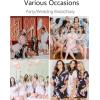 Ekouaer Womens Silk Satin Pajama Set Print Short Sleeve Sleepwear Button Down Pjs Shorts Set Loungewear(Blue Leopard)