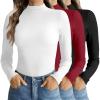 Black/White/Wine Red