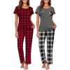 Red Plaid+black Plaid