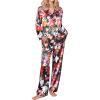Black With Colorful Floral