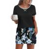 Black and Blue Flower