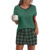 Black and Green Plaid