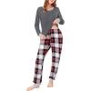 Dark Grey Plaid