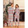Ekouaer Christmas Matching Onesie for Couples Zipper One Piece Pajamas Adult Hooded Jumpsuit with Pockets(Christmas Deer)