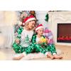Ekouaer Christmas Pajamas for Family Long Sleeve Pjs Matching Sets with Plaid Pants Soft Sleepwear Loungewear(Green Plaid)