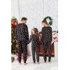 Ekouaer Family Matching Pajamas Christmas Sleepwear Long Sleeve Sleep Shirt with Plaid Pants Soft Loungewear Pjs Set S-XXL(Christmas Hat)