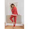 Ekouaer Pajamas For Women Comfy Long Sleeve Jogger Set Lounge Pjs Set With Pockets(Love Heart)