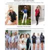 Ekouaer Pajamas for Women Set Silk Satin Pjs Button Down Sleepwear Summer Loungewear Top and Shorts Lounge Set S-XXL(White Crane)