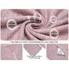 Ekouaer Zipper Robes for Women 3/4 Sleeve Bathrobe Lightweight House Coats for Women with Pockets Long Moo Moo Nightgown(Light Pink)
