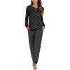 Black Polka Dots