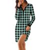 Green and Black Plaid