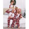 Ekouaer Christmas Pajamas for Family Matching Sets Long Sleeve Xmas Pj Set Soft Holiday Sleepwear S-XXL(Pat11-plaid)