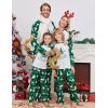 Ekouaer Christmas Pajamas for Family Matching Sets Long Sleeve Xmas Pj Set Soft Holiday Sleepwear S-XXL(Pat12-plaid)