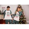 Ekouaer Christmas Pajamas for Family Matching Sets Long Sleeve Xmas Pj Set Soft Holiday Sleepwear S-XXL(Pat7-plaid)