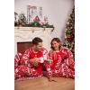 Ekouaer Christmas Pajamas for Family Matching Sets Long Sleeve Xmas Pj Set Soft Holiday Sleepwear S-XXL(Pat8-plaid)