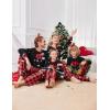 Ekouaer Christmas Pajamas for Family Matching Sets Long Sleeve Xmas Pj Set Soft Holiday Sleepwear S-XXL(Pat9-plaid)