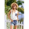 Ekouaer Pajamas for Women Set Cute Pjs Soft Sleepwear Summer Sleeveless Tops and Shorts Travel Lounge Sets with Pockets(White Cashews)