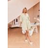 Ekouaer Robes for Women Waffle Knit Bathrobe Soft Lightweight Knee Length Loungewear S-XXL(Apricot)