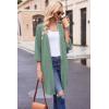 Ekouaer Robes for Women Waffle Knit Bathrobe Soft Lightweight Knee Length Loungewear S-XXL(Mint Green)