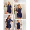 Ekouaer Sleep Shirts for Women Nightgown Short Sleeves T shirt Night Dress Round Neck Womans Nightgown with Pocket S-XXL(Navy Blue)