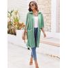 Ekouaer Women Zipper Robe Lightweight House Coat Zipper Front Short Bathrobes Soft Nightgown with Pockets S-3XL(Mint Green)