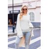 Ekouaer Womens Maternity Shirts Long Sleeve 3 Packs Pregnancy Tee Top Tunic Blouse Casual Mama Clothes S-XXL(3pcs White / White / White)