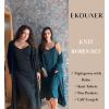 Ekouaer Women’s Sexy Nightgown with Robes Set 2 Piece Lace Full Length Knit Soft Nightwear Lightweight Bathrobes S-XXL(Dark Green)