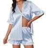 Blue Gray Stripes